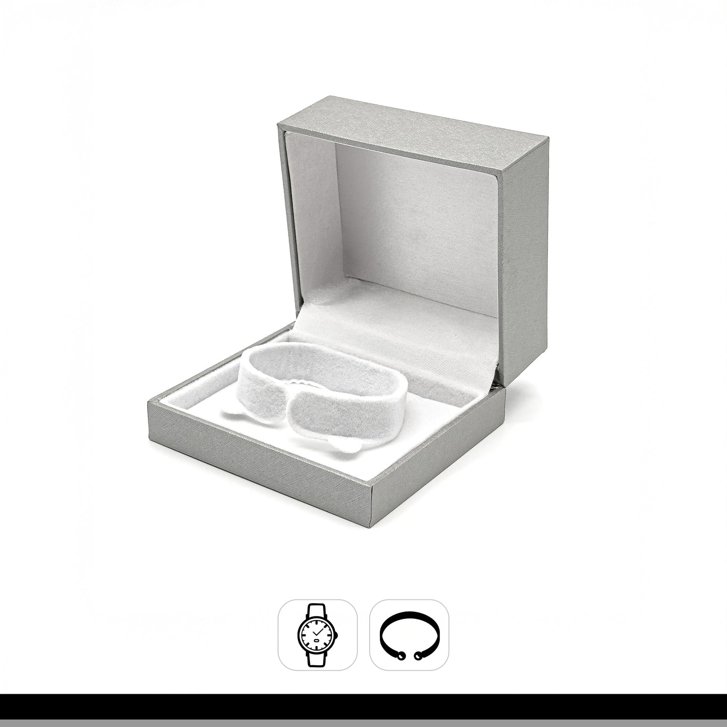 Milano Argent Silver Range | Neo-Vintage Leatherette Cases (Packs of 12)