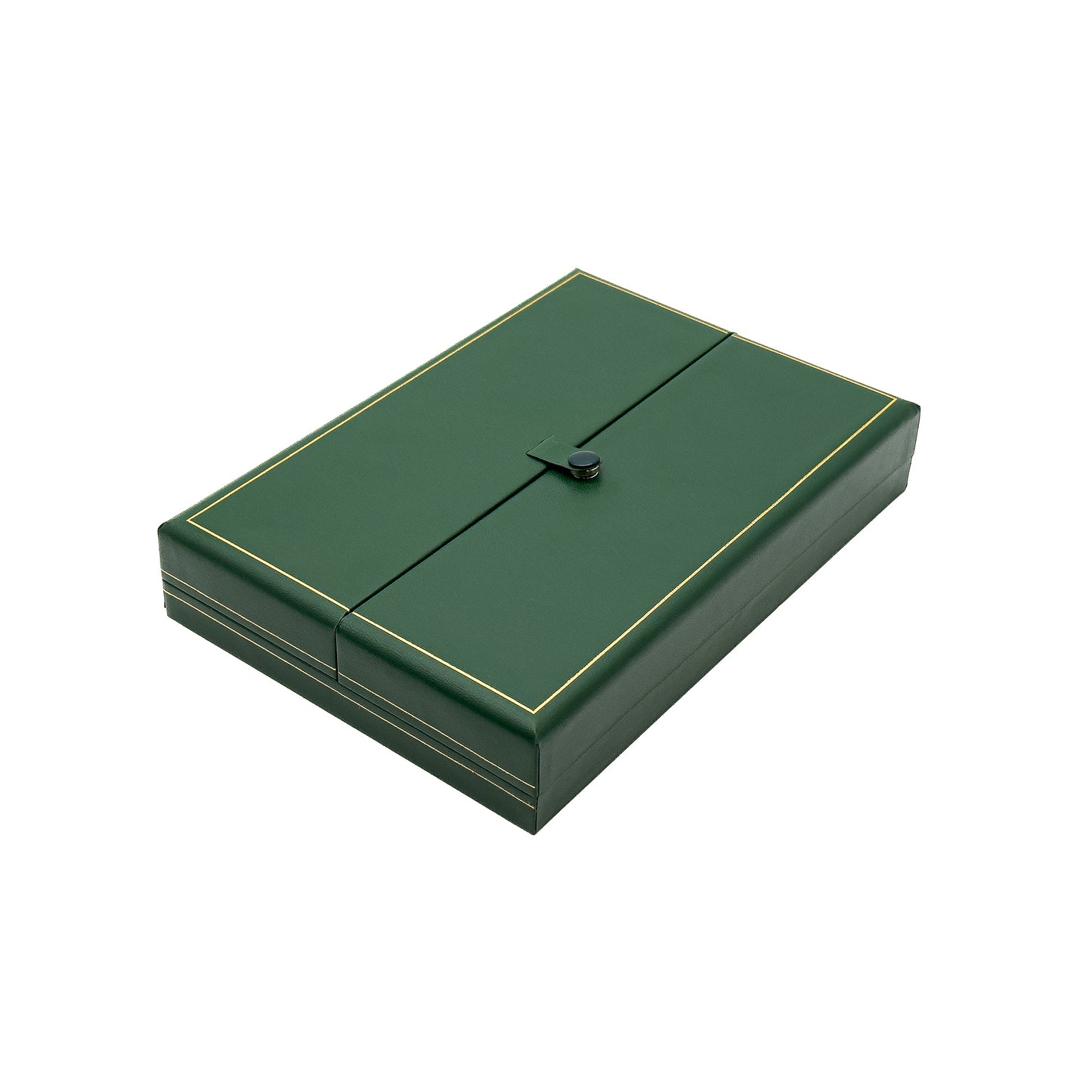 Milano Vintage | Double Door Leatherette Necklace Case (Pack of 6)
