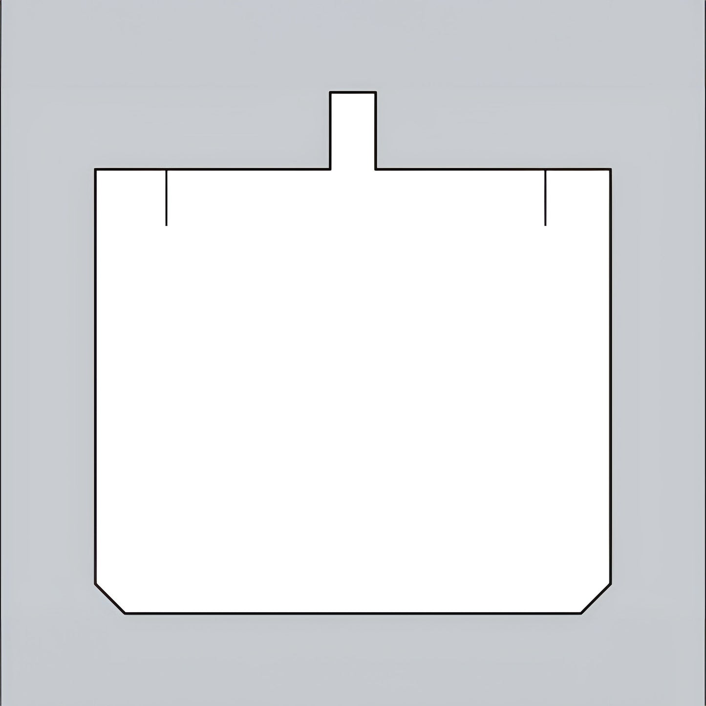 Windsor Vintage | Navy Leatherette Pendant Case with Gold Tooling (Pack of 12)