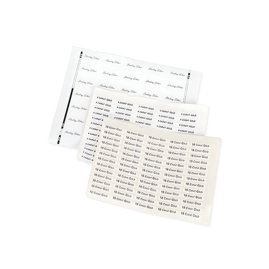 Composition Labels (Packs of 325-350)