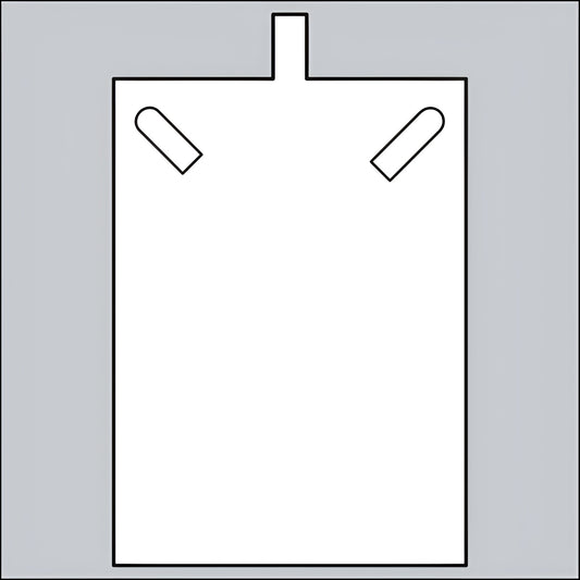 Marham | Classic Green / Cream Plain Leatherette Necklace Case (Pack of 12)