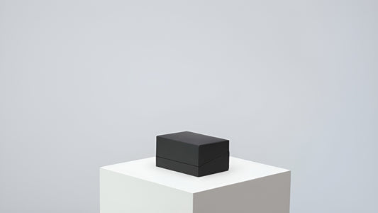 Nuance Textured Leatherette Double Ring Case (Pack of 12)