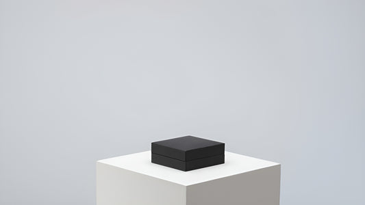 Nuance Textured Leatherette Earring Case (Pack of 12)