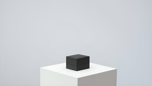 Nuance Textured Leatherette Ring Case (Pack of 12)