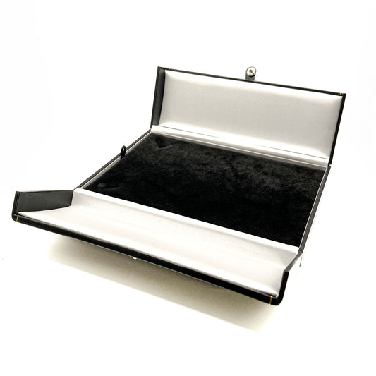 Milano Vintage | Double Door Leatherette Necklace Case (Pack of 6)