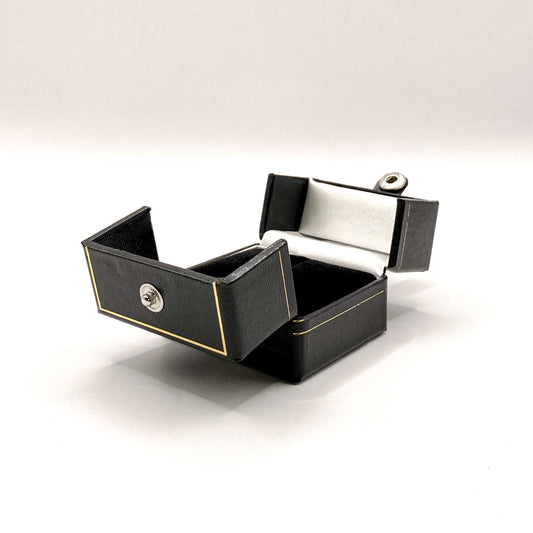 Milano Vintage | Double-Door Leatherette Ring Case (Pack of 12)