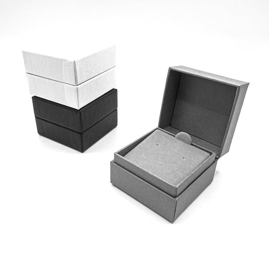 Worcester | Eco Hinged Stud Earring Box (Pack of 20)