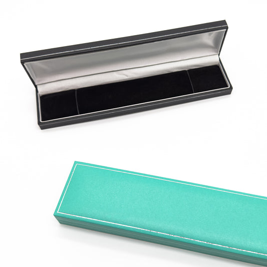 Milano Silver | Leatherette Bracelet Case - Silver Profiling (Pack of 6)