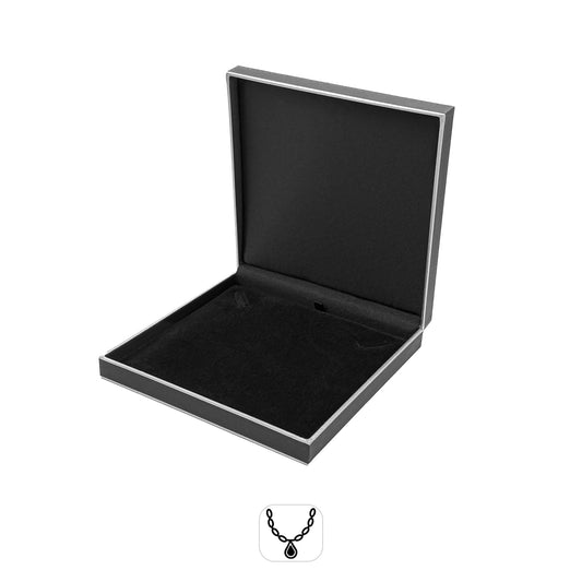 Celebration | French-Inspired Necklace Case with Textured Monochrome Finish (Pack of 6)
