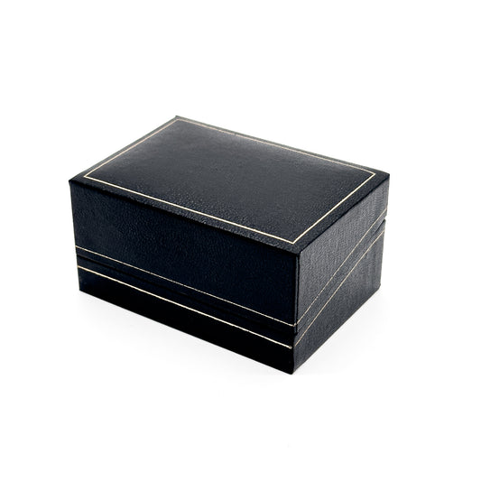 Milano Gold | Leatherette Cufflink Case - Gold Profiling (Pack of 12)