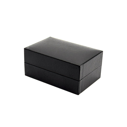 Marham Plus | Traditional Plain Leatherette Cufflink Case (Pack of 20)