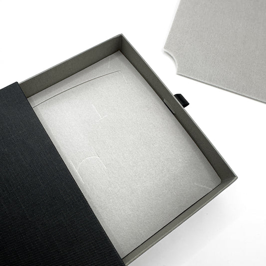 Drawer | Limited Edition Black / Grey Necklace Box (Pack of 10)