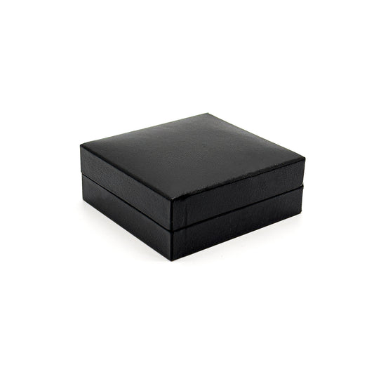 Marham Plus | Traditional Plain Leatherette Drop Earring / Pendant Case (Pack of 20)