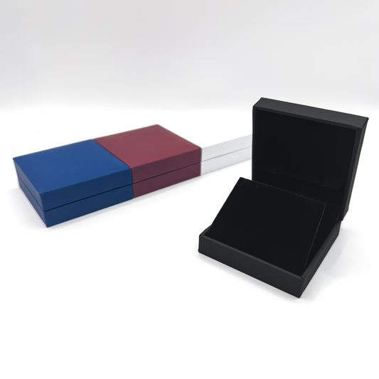 Oxford Soft-Touch Drop Earring / Pendant Case (Pack of 12)