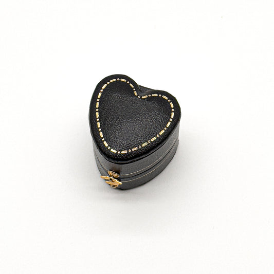 Venice | Classic Heart-Shaped Ring Case with Gold Clasp (Pack of 6)