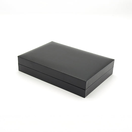 Marham Plus | Traditional Plain Leatherette Landscape Necklace Case (Pack of 6)