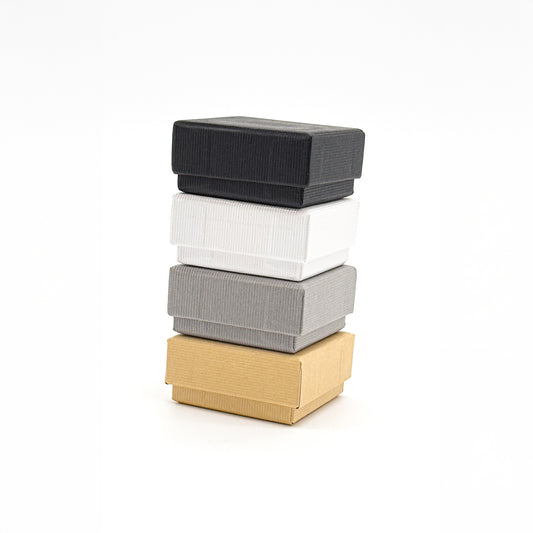 Lima EcoBoard | 22mm Ribbed Paperboard Universal Box, 40x40mm (Pack of 100)