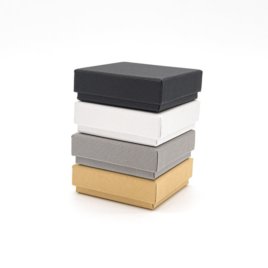 Lima EcoBoard | 22mm Ribbed Paperboard Universal Box, 60x60mm (Pack of 100)