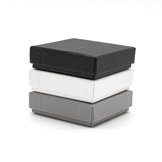 Lima EcoPostal | 19mm Ribbed Paperboard Universal Box, 60x60mm (Pack of 100)