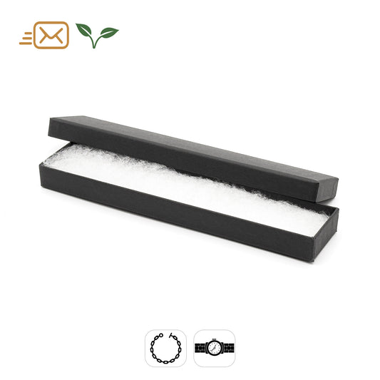 Lyon Postal | Long Eco-Friendly Universal Box | Perfect for Bracelets, Candles and Watches (Pack of 100)