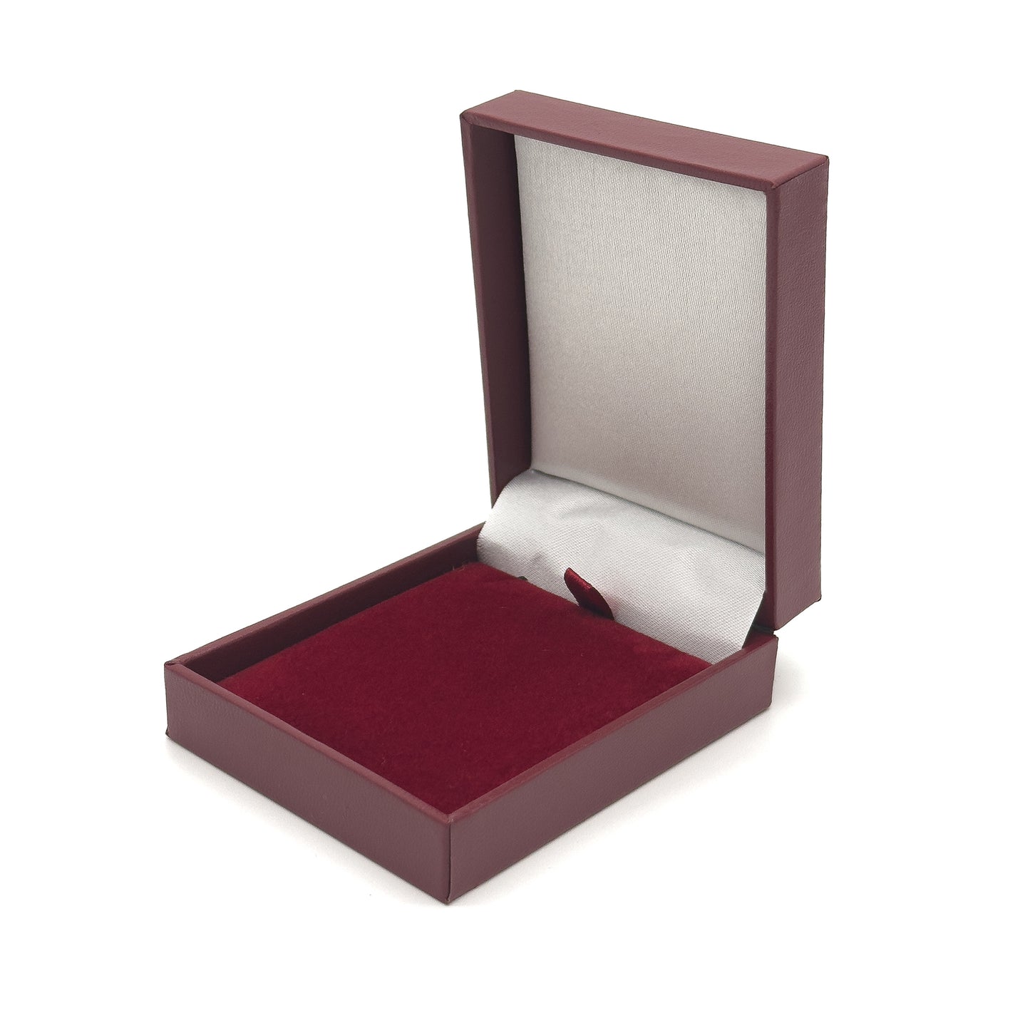 Marham | Classic Plain Leatherette Pendant Case (Pack of 12)