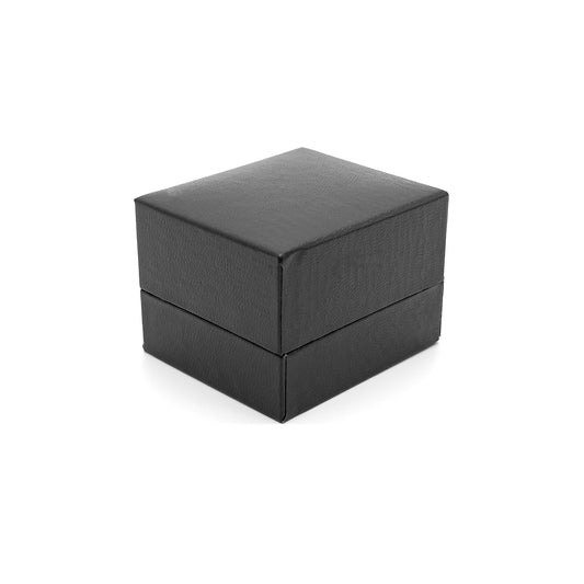 Marham | Classic Plain Leatherette Ring Case (Pack of 12)