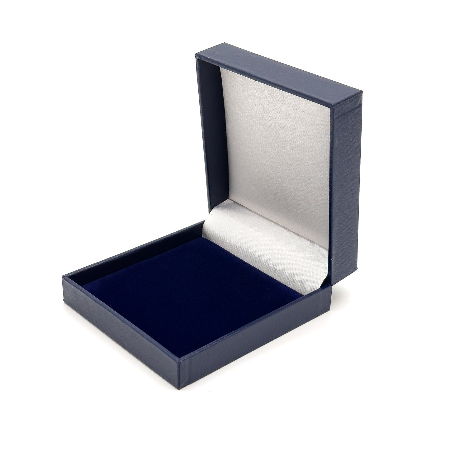 Marham | Classic Plain Leatherette Brooch / Bangle Case (Pack of 12)