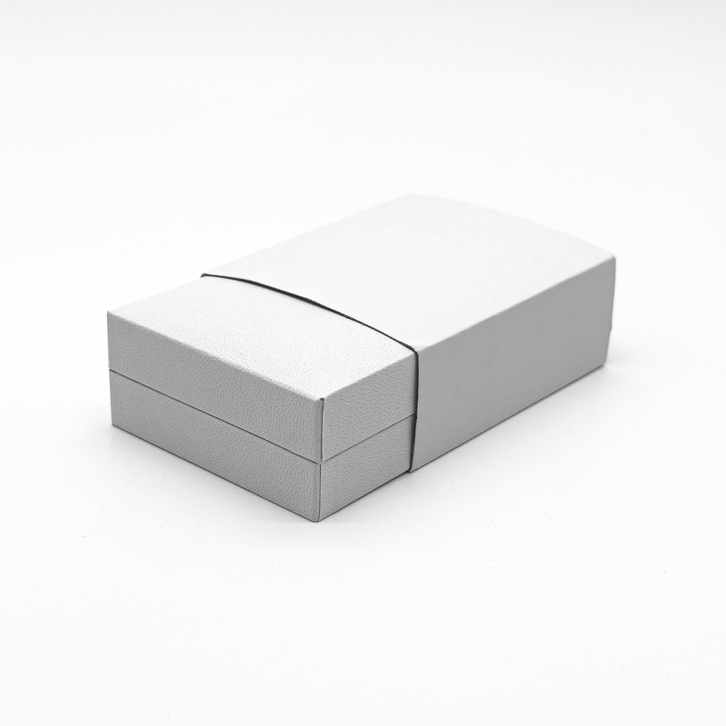 Milano Pristine | White Leatherette Pendant Case (Pack of 12)