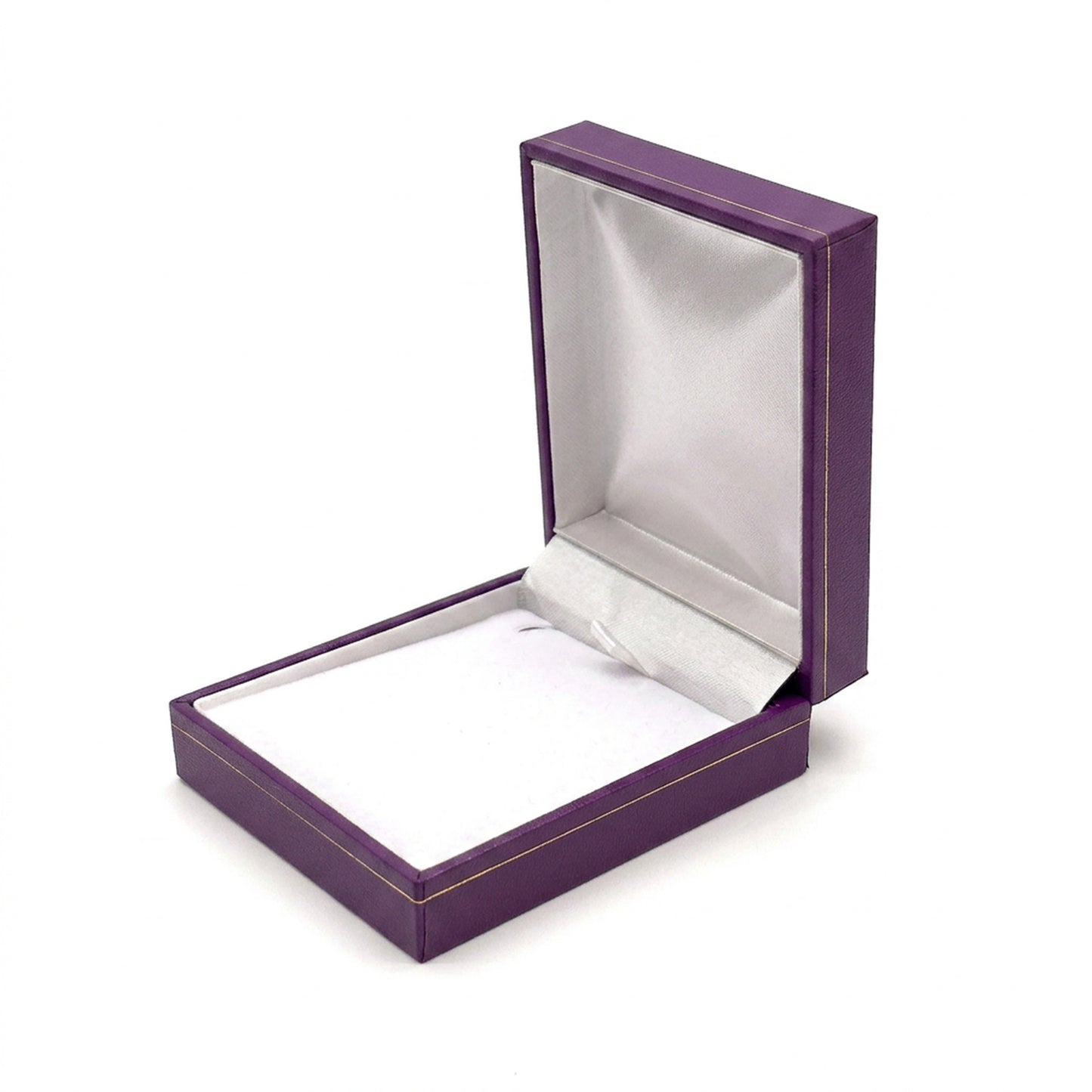 Milano Gold | Leatherette Pendant Case - Gold Profiling (Pack of 12)
