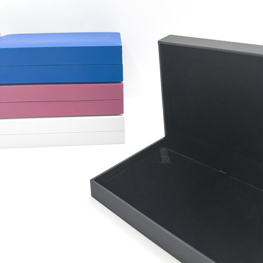 Oxford Soft-Touch Landscape Necklace Case (Pack of 4)