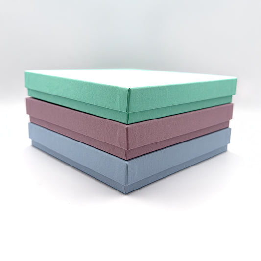 Antigua | Eco-Colour Paperboard Necklace Box, 160x160mm (Pack of 10)