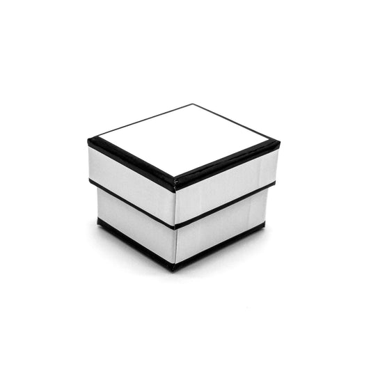 Contrast | Monochrome Gloss Ring Box (Pack of 24)