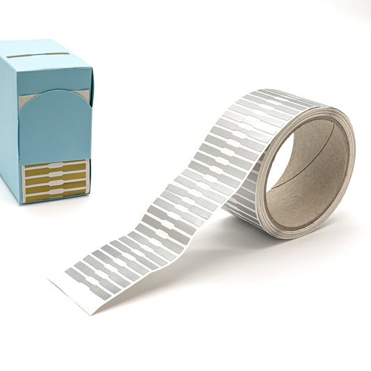 Vinyl Tags | Durable Self-Adhesive Price Labels for Jewellery (Pack of 1000)
