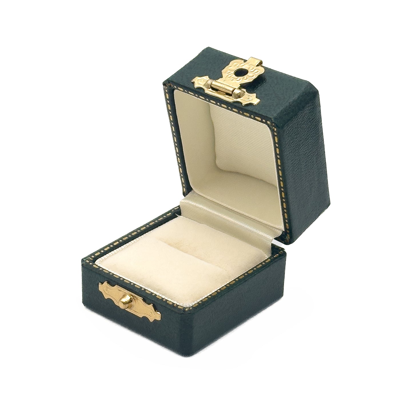 Venice Antique | Vintage Ring Case with Gold Clasp (Pack of 6)