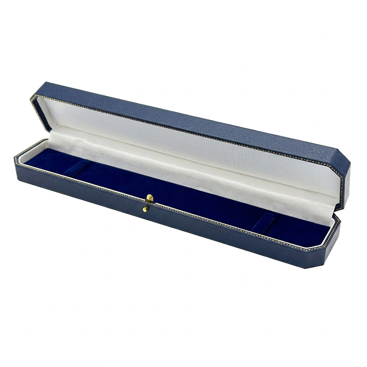 Venice Classic Bracelet / Watch | Vintage Style Box with Cut-Off Corners, Gold Tooling & Button Closure (Pack of 12)