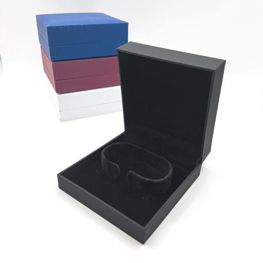 Oxford Soft-Touch Watch / Bangle Case (Pack of 10)