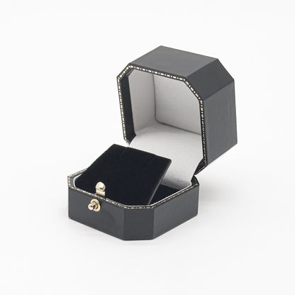 Windsor Vintage | Leatherette Stud Earring Case with Gold Tooling (Pack of 12)