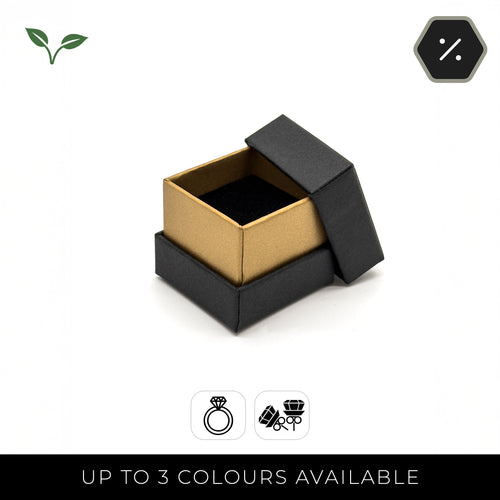 Havana | Two-Piece Eco Ring / Stud Earring Box (Pack of 24)