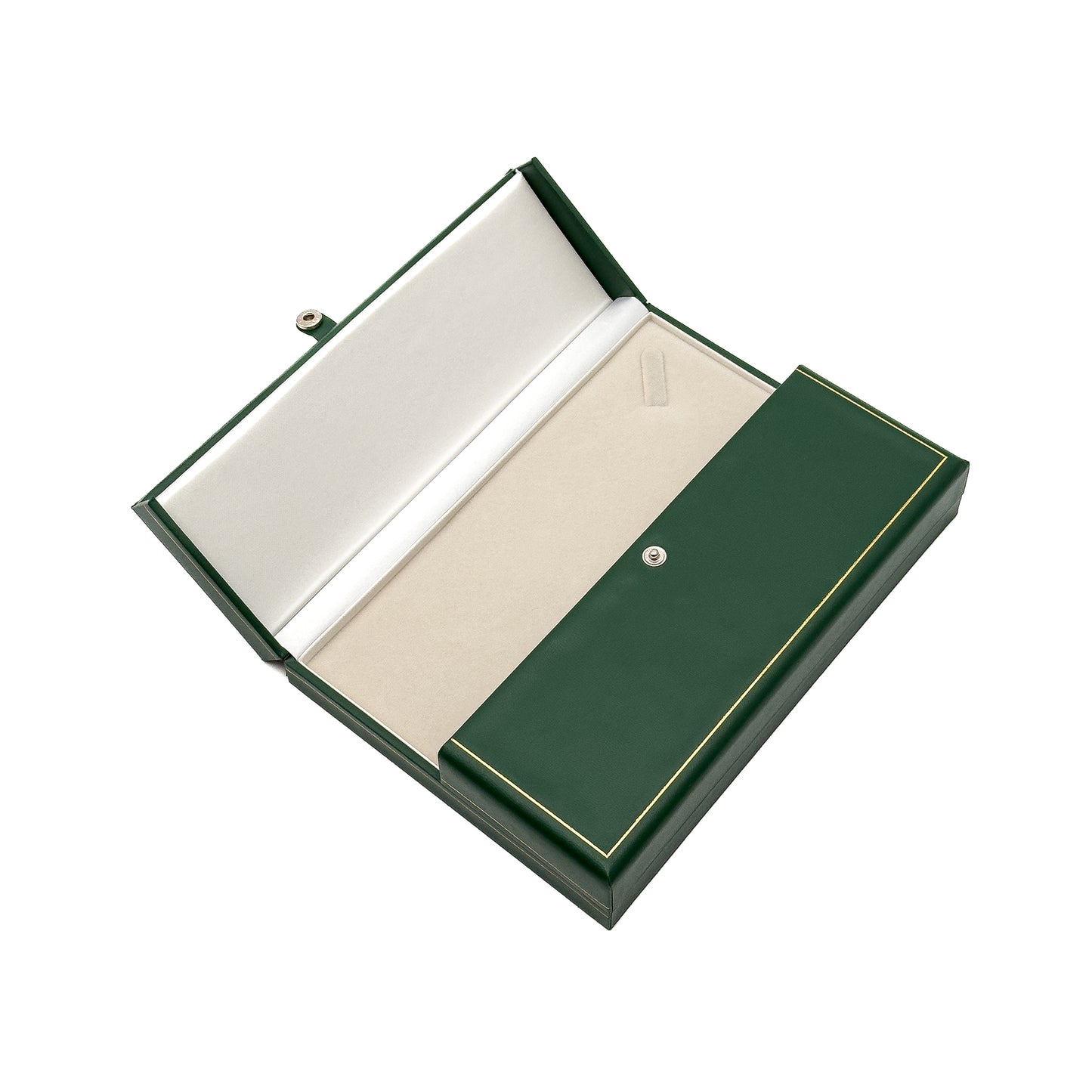 Milano Vintage | Double Door Leatherette Necklace Case (Pack of 6)