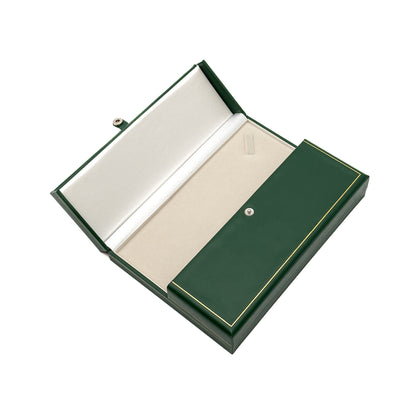 Milano Vintage | Double Door Leatherette Necklace Case (Pack of 6)