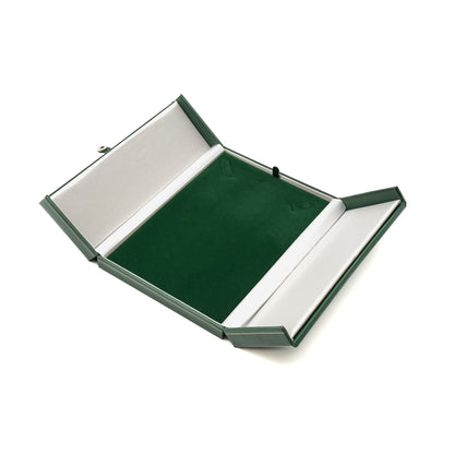 Milano Vintage | Double Door Leatherette Necklace Case (Pack of 6)