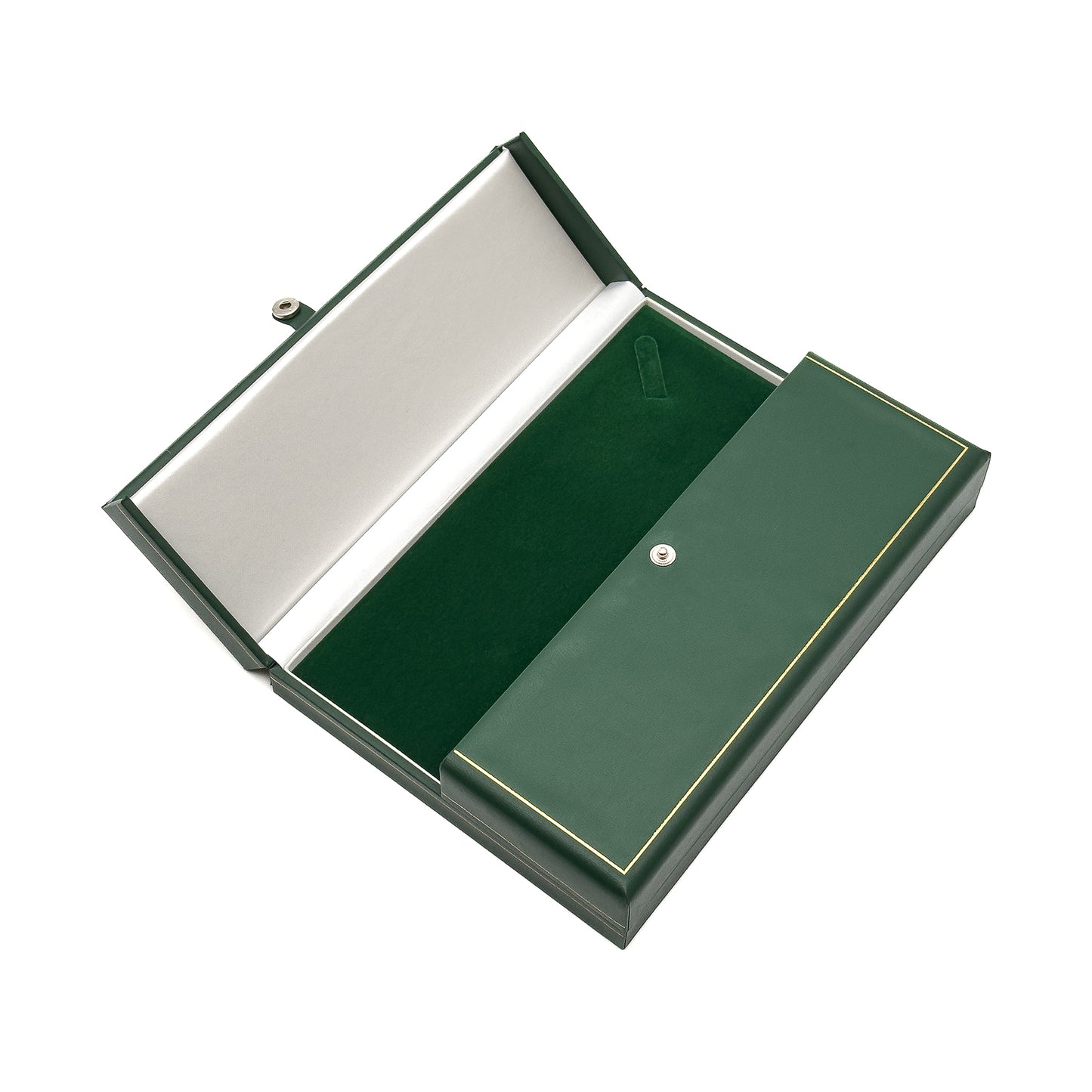 Milano Vintage | Double Door Leatherette Necklace Case (Pack of 6)