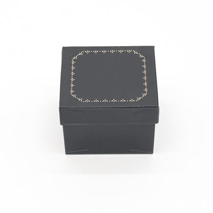 Windsor Vintage | Leatherette Stud Earring Case with Gold Tooling (Pack of 12)