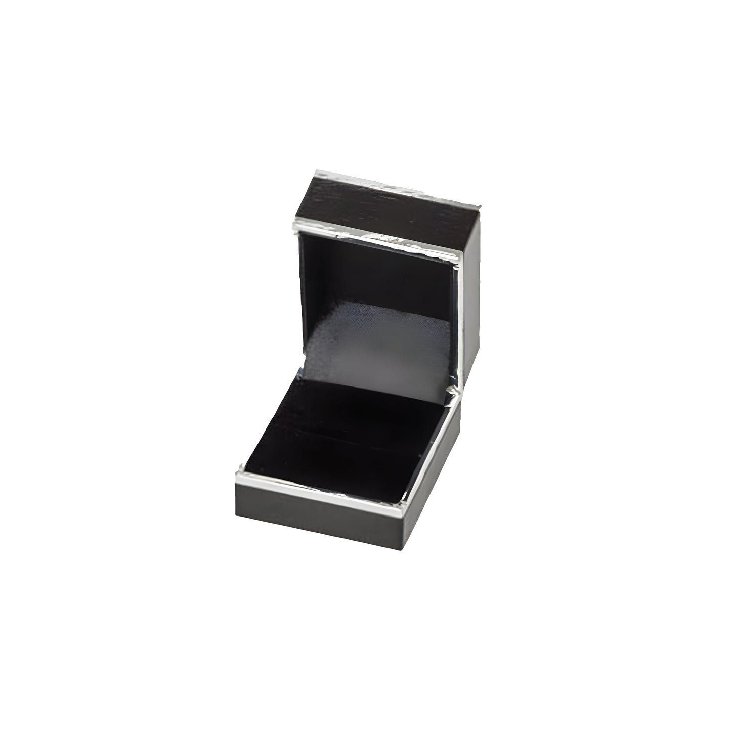 Monza Ring Box - Black / Silver (Pack of 12)