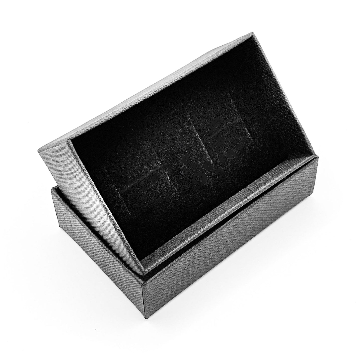 Seattle Textured Paperboard Cufflink Box (Pack of 10)