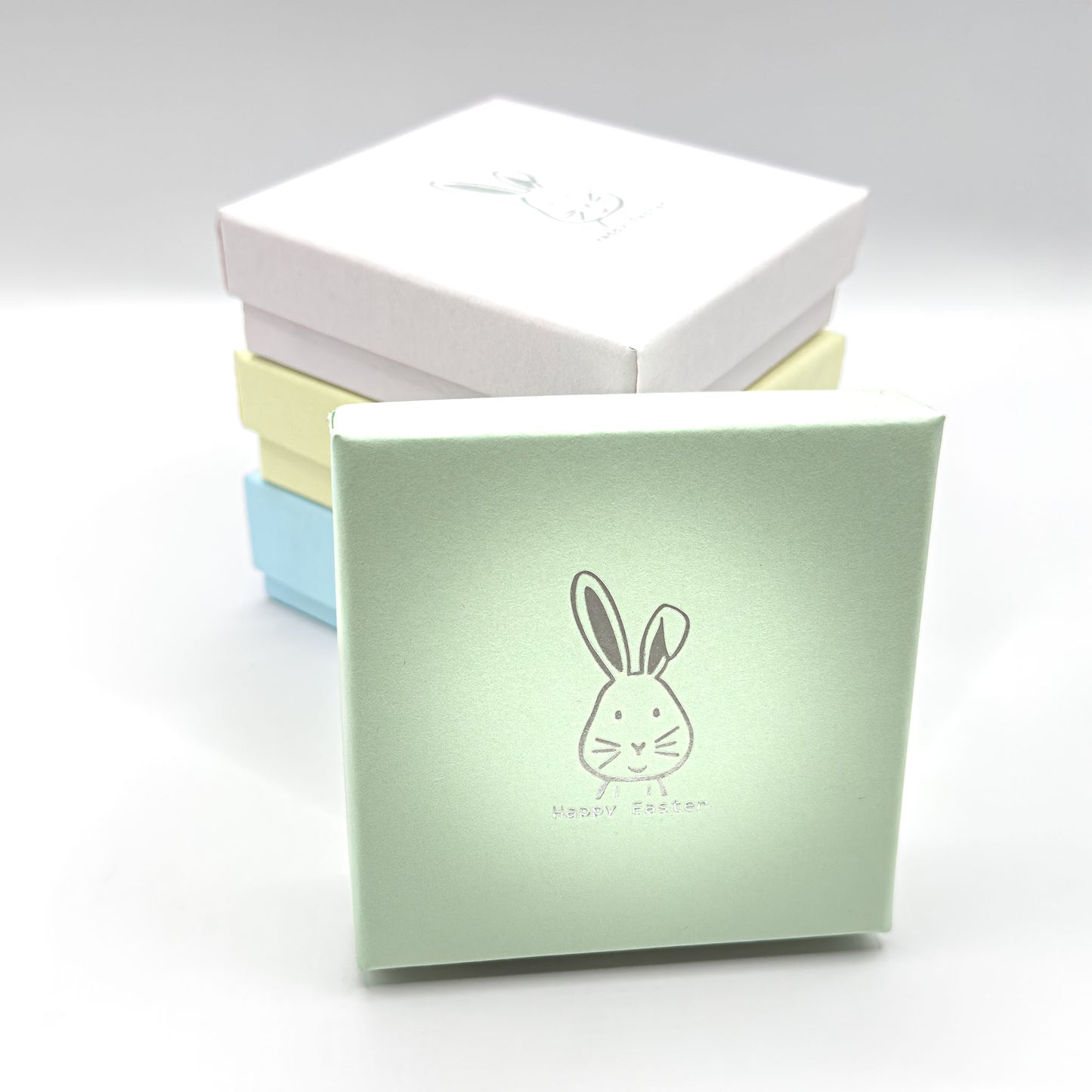 "Happy Easter" Bunny Pastel Boxes (Pack of 10-20)