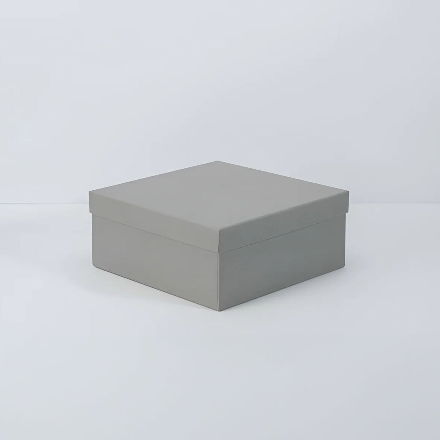 EcoGift Box, Matt Grey Size 2 (Pack of 5)