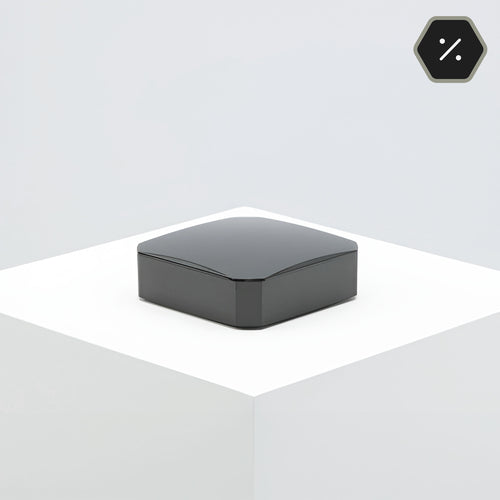 Capri Black Plastic Universal Postal Box, Medium (Pack of 100)