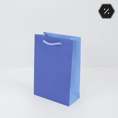 Modern Gift Bags, Blue / Blue (Pack of 100)