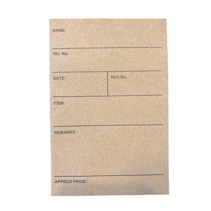 Printed Manilla Repair Envelopes (Packs of 1000)